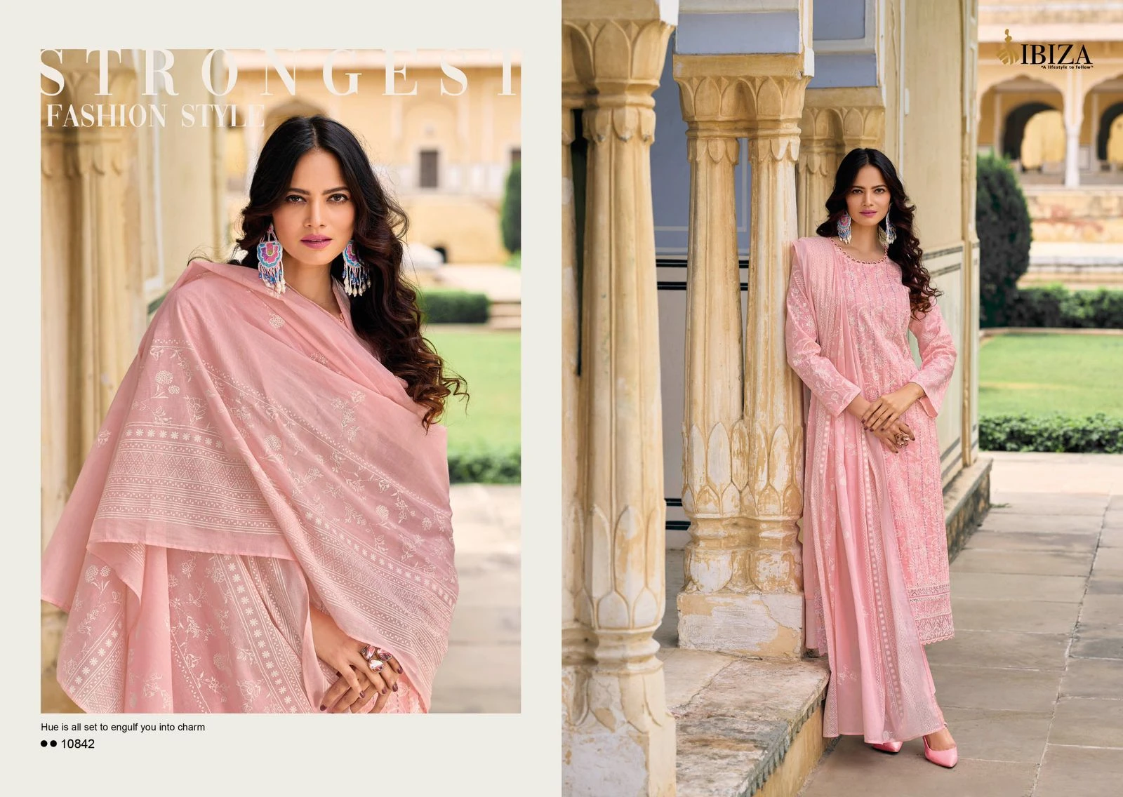 Ibiza Simayaa Pure Lawn Cotton Wholesale Fancy Salwar Suit Catalog — Wholesale Salwar Suits, Ibiza wholesale from Surat - Gallery Image 7